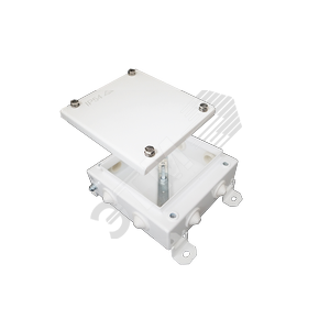 Коробка монтажная огнестойкая КМ-О                (2к)-IP54-150х150, 8 вводов (КМ-О(2к)-IP54-150*150 8в) - Гефест-СПб