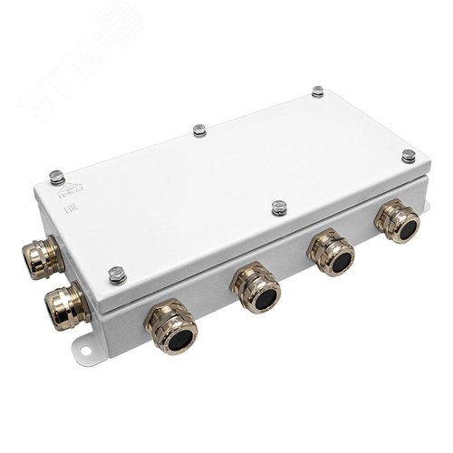 Коробка монтажная КМ IP66-1530 оцинк, кол. вводов 14 - Гефест-СПб