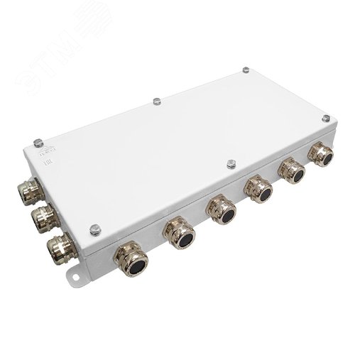 Коробка монтажная электротехническая общего назначения КМ IP66-2040 из оцинкованной стали, количество вводов 20 (КМ IP66-2040) - Гефест-СПб
