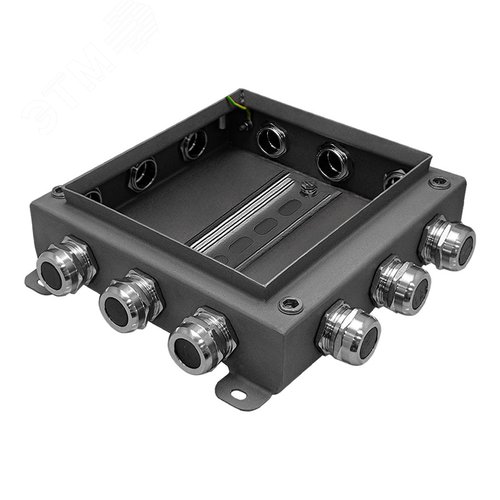 Коробка монтажная КМ IP66-2020нерж, кол. вводов 12 - фото 2