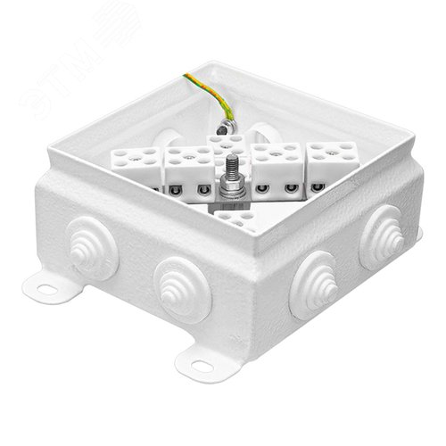 Коробка монтажная огнестойкая КМ-О (8к*10,0)-IP55 1212 8 вводов (КМ-О (8к-10,0)-IP55 1212 8 вв) - фото 2