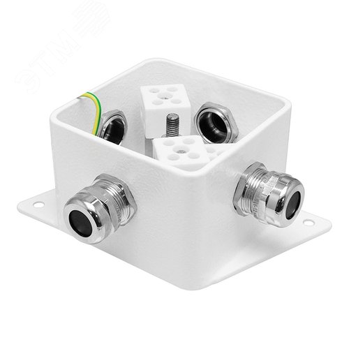 Коробка монтажная огнестойкая КМ-О(6к-6,0)-IP66 четыре вода ABCD - фото 2