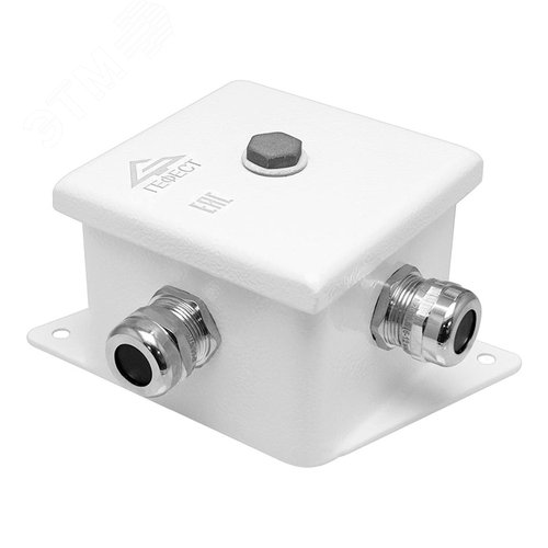 Коробка монтажная огнестойкая КМ-О(6к-6,0)-IP66 четыре вода ABCD - Гефест-СПб