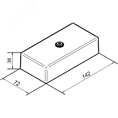 Коробка  КМ-О(12к) - IP41-d - фото 4