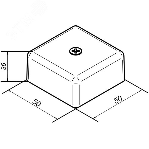 Коробка монтажная огнестойкая КМ-О(4к) - IP41-m (КМ-О (4к)-IP41-m) - фото 4
