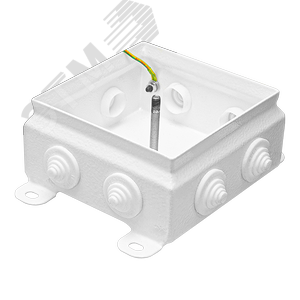 Коробка монтажная КМ IP55-1212, корпус из оцинкованной стали, количество вводов 8 (КМ-IP55-1212 8вв) - фото 2