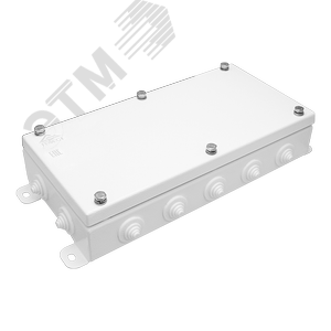 Коробка монтажная КМ IP55-1530, корпус из оцинкованной стали, количество вводов 14 (КМ-IP55-1530 14вв) - Гефест