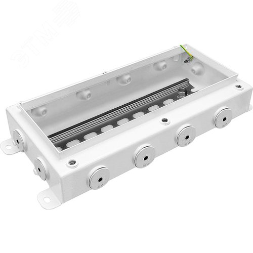 Коробка монтажная КМ IP66(Р)-1530, корпус из оцинкованной стали, количество резиновых вводов 12(8-13мм) (КМ-IP66(Р)-1530 12вв(8-13) резин) - фото 2
