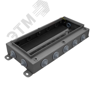 Коробка монтажная КМ IP55-1530, корпус из нержавеющей стали, количество вводов 14 (КМ-IP55-1530нерж 14вв) - фото 2