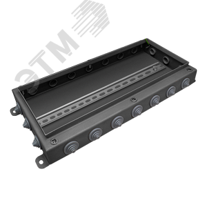 Коробка монтажная КМ IP55-2040, корпус из нержавеющей стали, количество вводов 20 (КМ-IP55-2040нерж 20вв) - фото 2