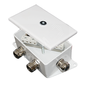Коробка монтажная огнестойкая КМ-О(10к)-IP66-d 4  ввода ABCD (КМ-О(10к)-IP66-d 4в ABCD) - Гефест-СПб