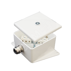 Коробка монтажная огнестойкая КМ-О (4к)-IP66-100х100 два ввода BD (КМ-О (4к)-IP66-100х100 BD) - Гефест-СПб