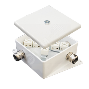 Коробка КМ-О (2к)-IP66-120х120 AD - Гефест-СПб