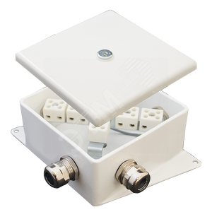 Коробка монтажная огнестойкая КМ-О (2к)-IP66-120х120 два ввода BC