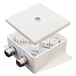 Коробка КМ-О (2к*6,0)-IP66-120х120 CD - Гефест-СПб
