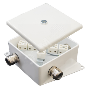 Коробка КМ-О (4к)-IP66-120х120 BD - Гефест-СПб