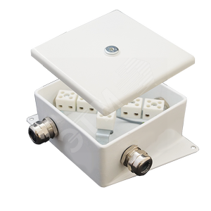 Коробка КМ-О (6к*6,0)-IP66-120х120 BD - Гефест-СПб