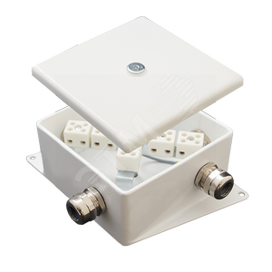 Коробка КМ-О (6к*6,0)-IP66-120х120 AC - Гефест-СПб