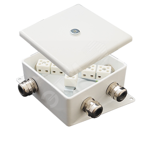 Коробка КМ-О (2к)-IP66-120х120 ABD - Гефест-СПб
