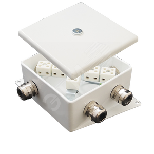 Коробка КМ-О (6к)-IP66-120х120 ABD - Гефест-СПб