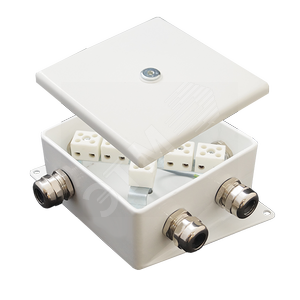 Коробка КМ-О (6к*6,0)-IP66-120х120 ABD - Гефест-СПб