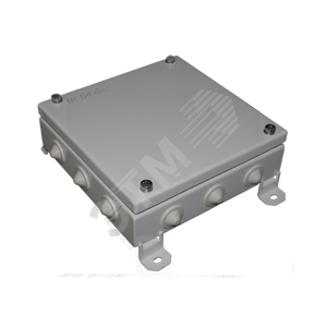 Коробка монтажная огнестойкая КМ-О (32к)-IP54-2020, корпус из оцинкованной стали, количество вводов 12 (КМ-О (32к)-IP54-2020)