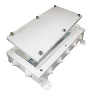 Коробка монтажная КМ IP54-1530 оцинк, кол. вводов 14 - Гефест-СПб