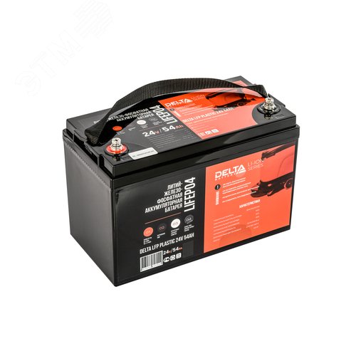 Литий-железо-фосфатная аккумуляторная батарея DELTA LFP PLAS (25.6V 54Ah) - Delta
