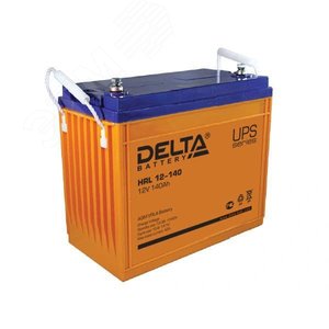 Аккумулятор HRL 12-140 X 12В, 140Ач - Delta