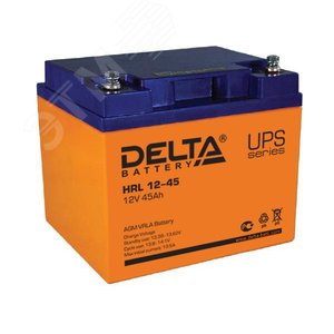 Аккумулятор HRL X 12В 45Ач - Delta