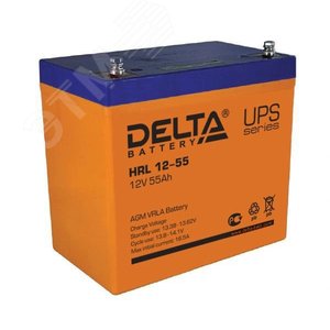 Аккумулятор HRL X 12В 55Ач - Delta