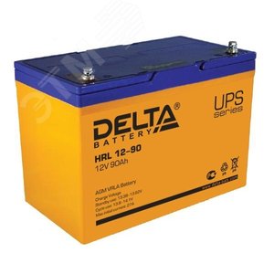 Аккумулятор HRL X 12В 80Ач (HRL 12-80 Х) - Delta