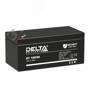 Аккумулятор DT 12В 3.3Ач (DT 12032) - Delta