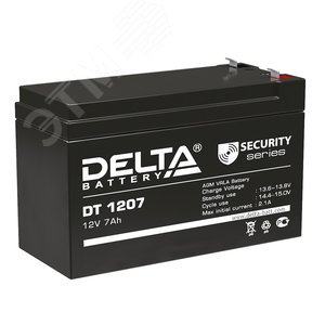 Аккумулятор DT 12В 7Ач (DT 1207) - Delta