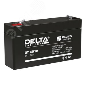 Аккумулятор DT 6В 1.5Ач (DT 6015) - Delta