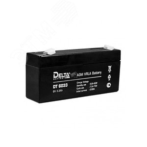 Аккумулятор DT 6В 3.3Ач (DT 6033) - Delta