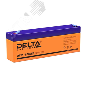 Аккумулятор DTM 12В 2.2Ач (DTM 12022) - Delta