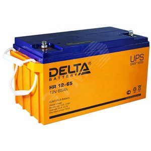 Аккумулятор HR 12В 55Ач - Delta
