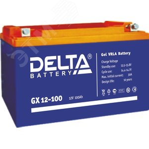 Аккумулятор GX 12В 150Ач (GX 12-150) - Delta