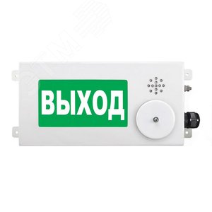 Оповещатель взрывозащищенный ТСВ-Exi-M-Прометей-МИНИ ГАЗ УХОДИ К/Б низкоуглеродистая сталь 12-36 VDC/12-28 VAC (ТСВ-Exi-M-Прометей-МИНИ ГАЗ УХОДИ) - Спектрон