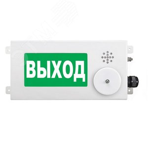 Оповещатель взрывозащищенный ТСВ-Exi-M-Прометей-МИНИ ГАЗ НЕ ВХОДИ К/Б низкоуглеродистая сталь 12-36 VDC/12-28 VAC - Спектрон