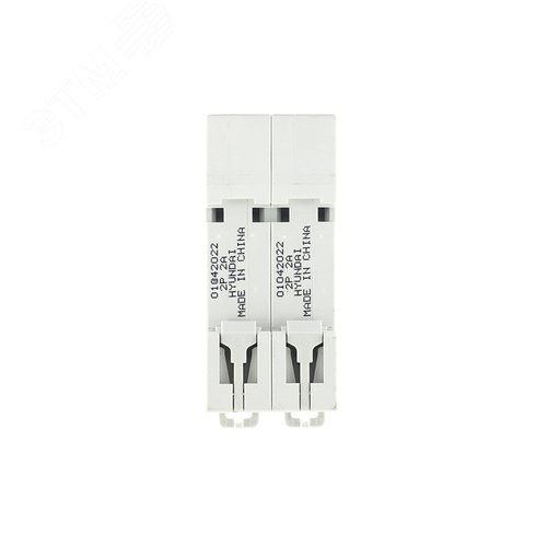 Автоматический выключатель HGD63-M 2PMCS0000C 00002 2 полюса, 2А, ток к.з. 6kA, хар-ка C (STANDARD) (Hyundai) 5