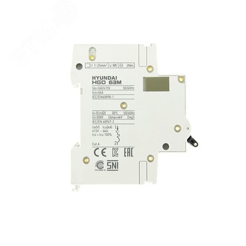 ВА МОД 1пол 20А D  HGD63-M 1PMDS0000C 00020 3