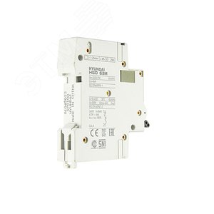 Автоматический выключатель HGD63-M 1PMDS0000C 00010 1 полюс, 10А, ток к.з. 6kA, хар-ка D (STANDARD) (13.04.000966) (13.04.000966) 3