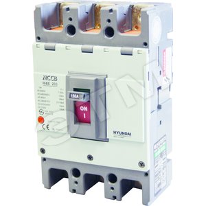 Автоматический выключатель HIBH203 3PT4S0000C 00200 200A ток к.з. 35kA AC 415В (HIBH203 3PT4S0000C 00200) - HYUNDAI