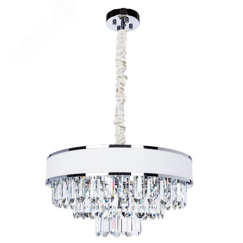Люстра подвесная DIADEM E14 6х60Вт Металл Хром - Arte Lamp