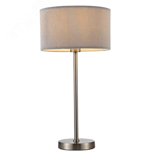 Лампа настольная декоративная MALLORCA E27 1х40Вт Металл Серебро - Arte Lamp