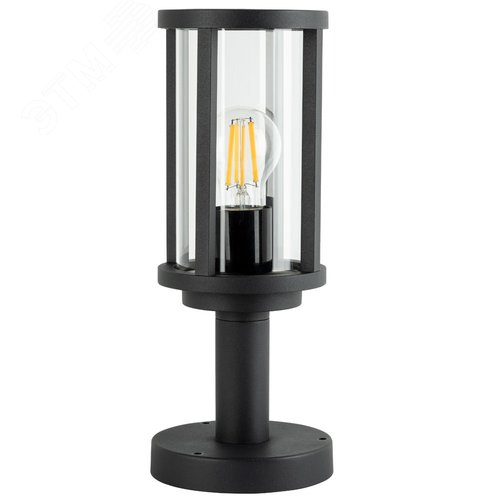 Светильник ландшафтный TORONTO E27 1х40Вт Металл Чёрный - Arte Lamp