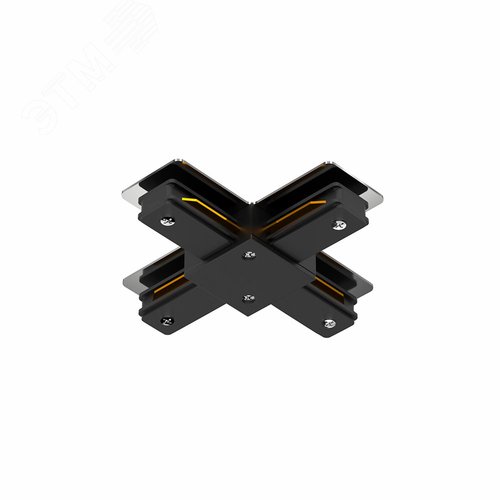 Коннектор для шинопровода TRACK ACCESSORIES Пластик Чёрный - фото 2