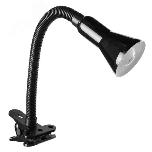 Лампа настольная офисная CORD E14 1х40Вт Металл Чёрный - Arte Lamp